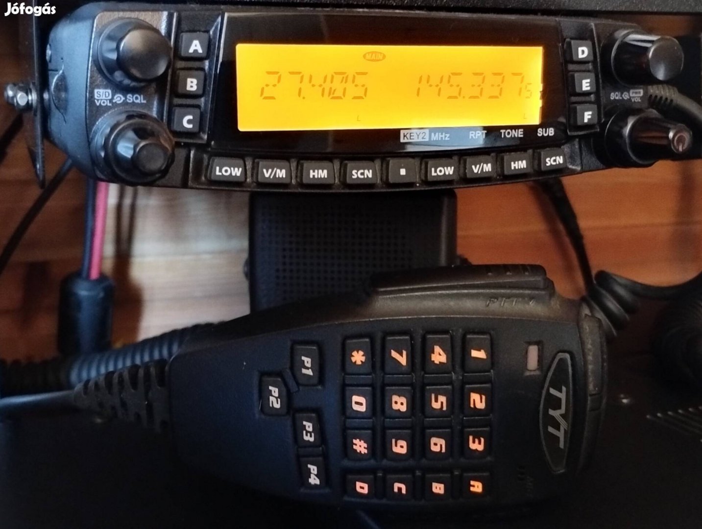 Tyt TH-9800 4 sávos urh rádió (cb sáv is)