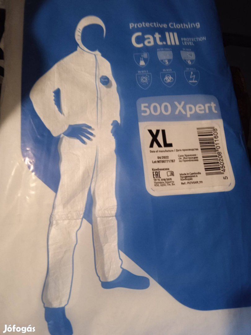 Tyvek védőruha eladó