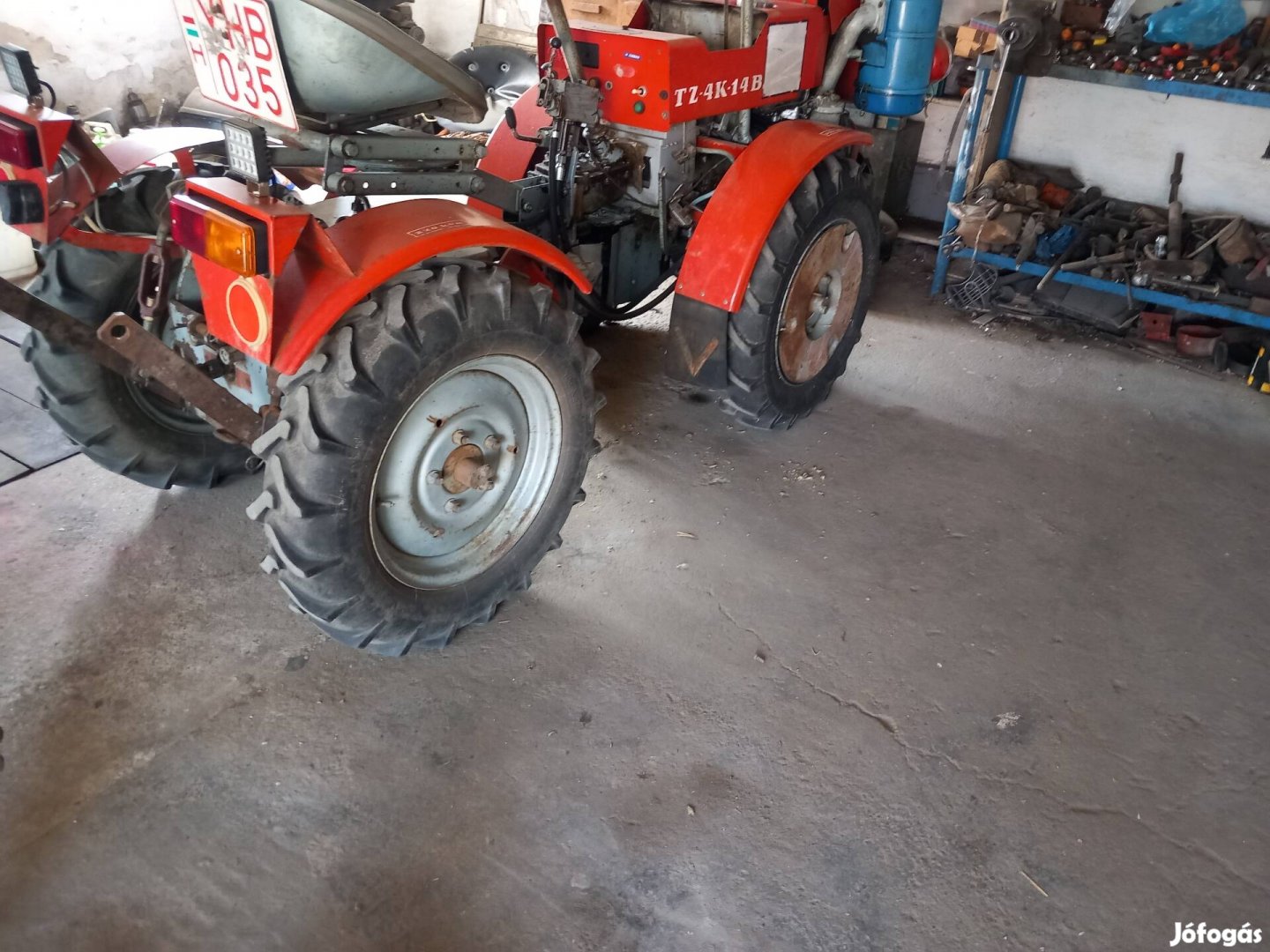Tz4k14b kistraktor mezőgazdasági gép kerti traktor 