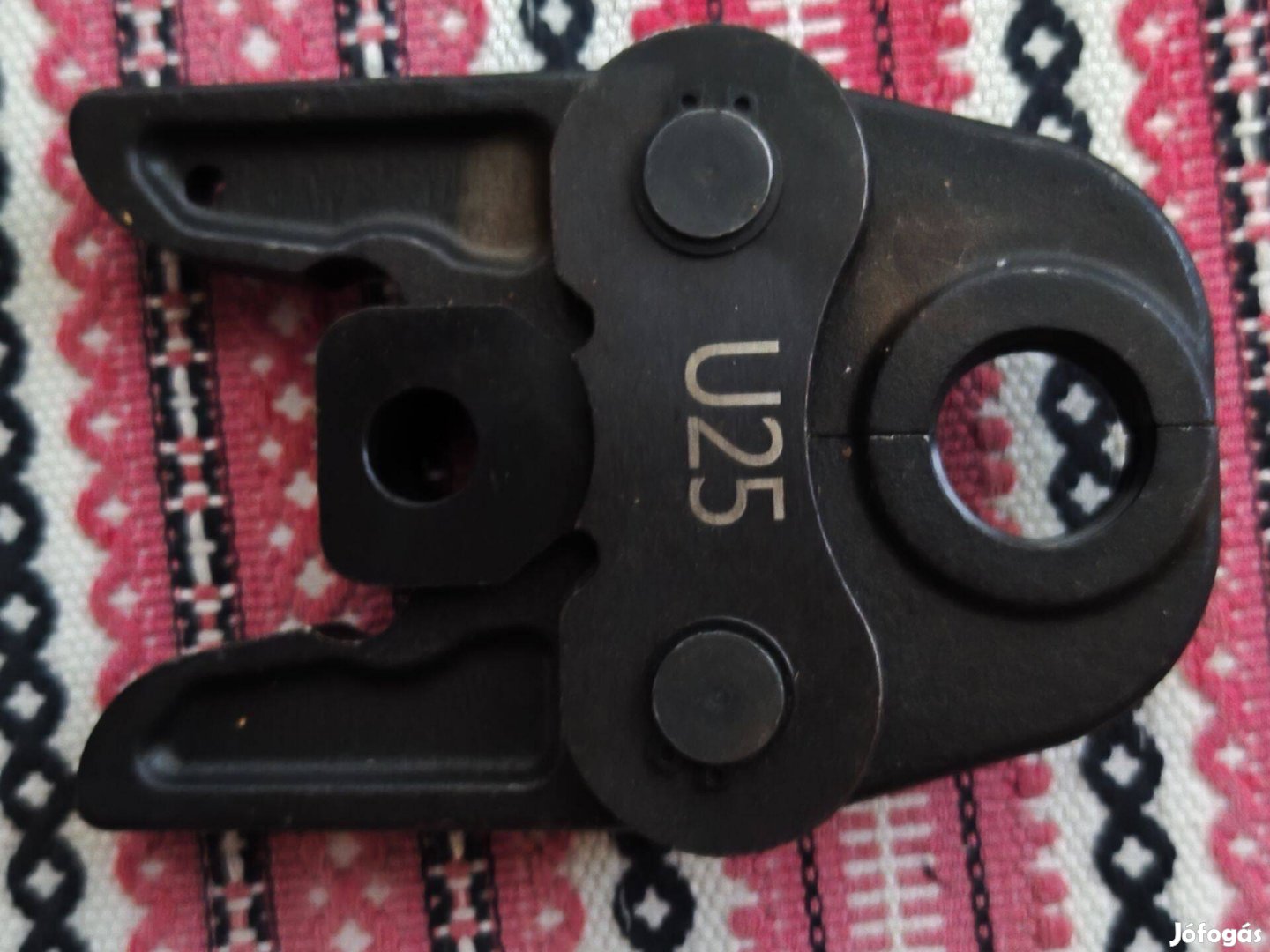 U25 edzett acél prés fej,cső prés,idom prés fej