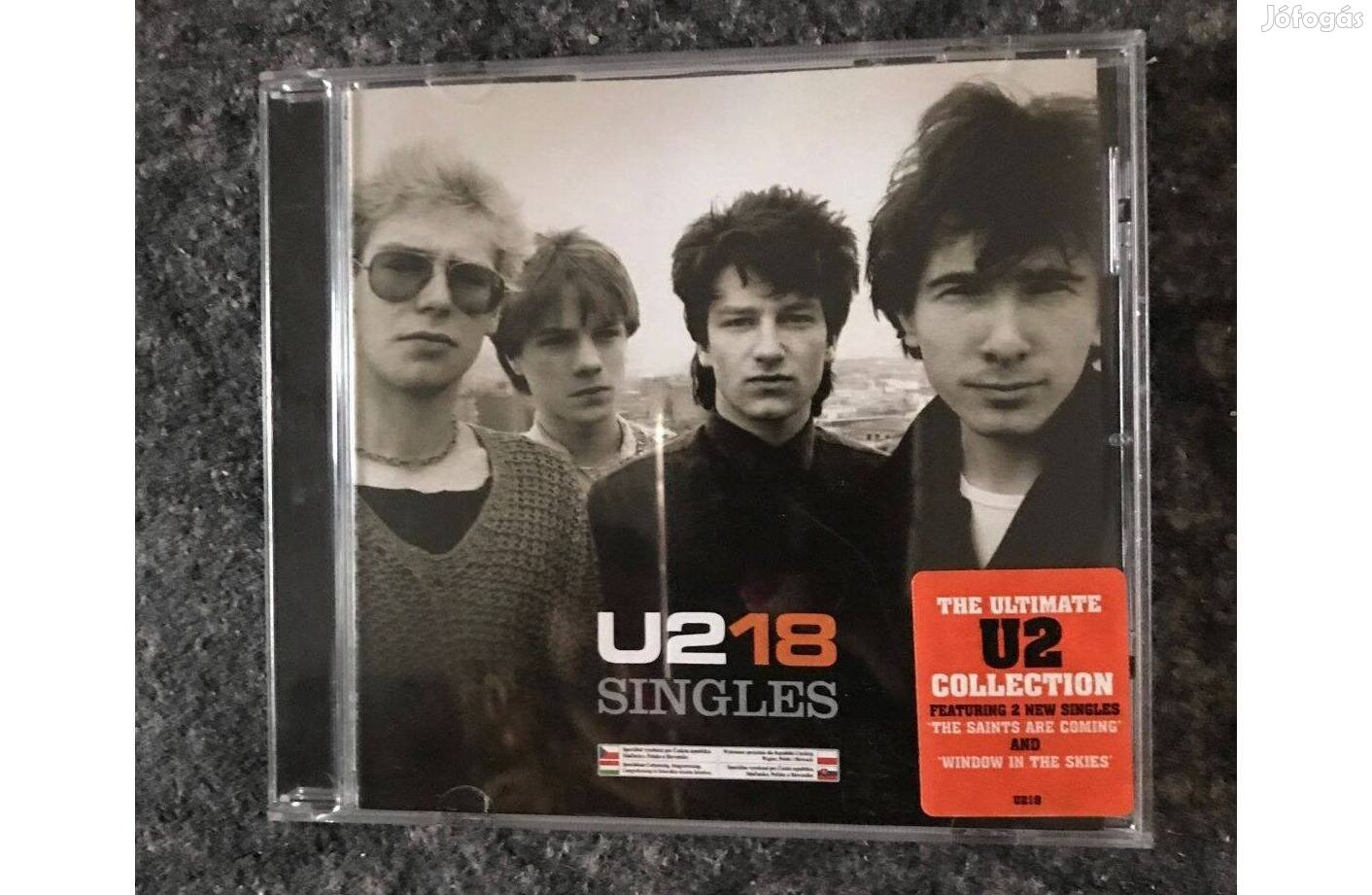 U2 18 Singles CD "magyar kiadás" Posta megoldható Új