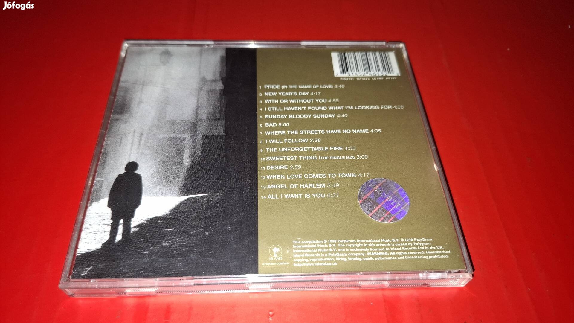 U2 Best of 1980-1990 Cd U.K.