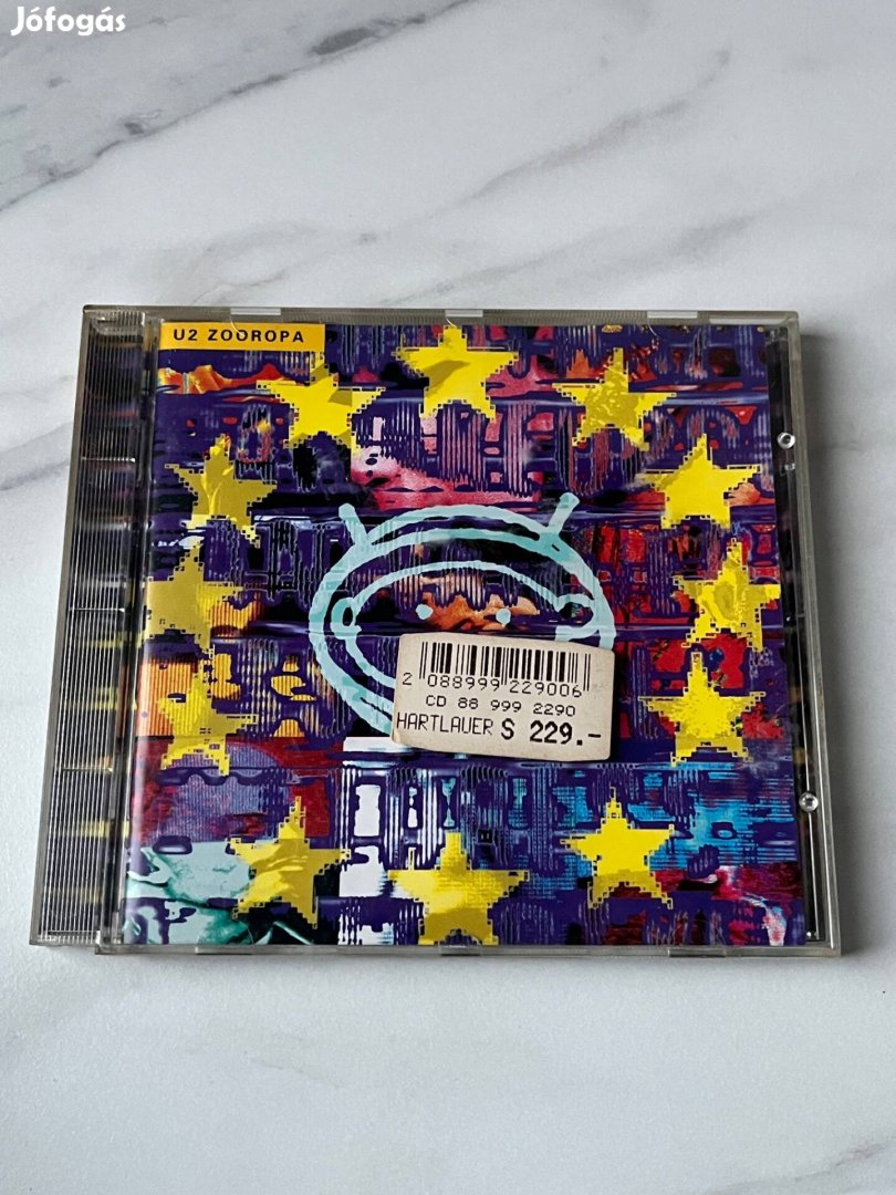 U2 Zooropa CD karcmentes