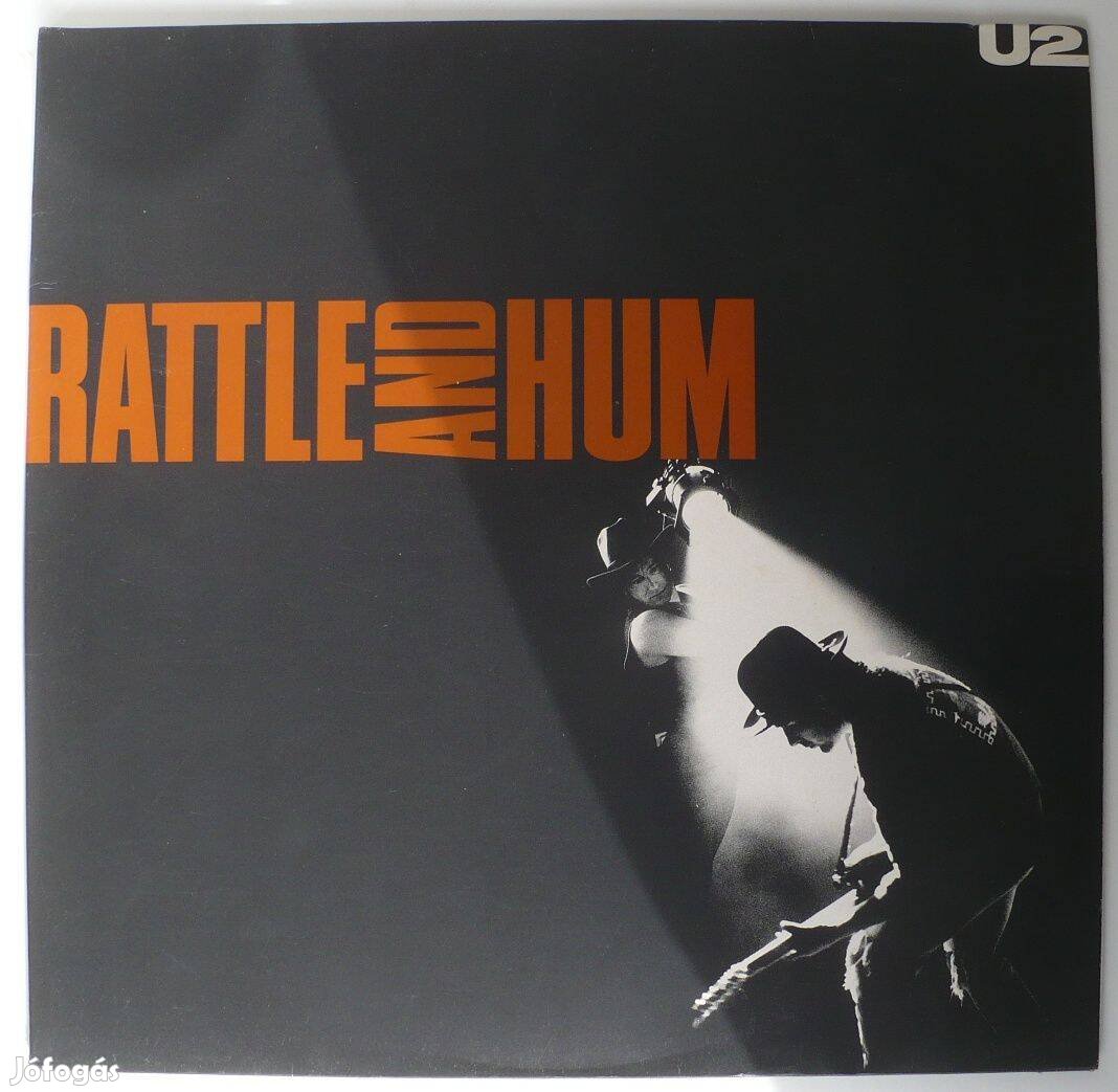 U2: Rattle and Hum (német nyomású, EX állapotú hanglemez, 2 LP)
