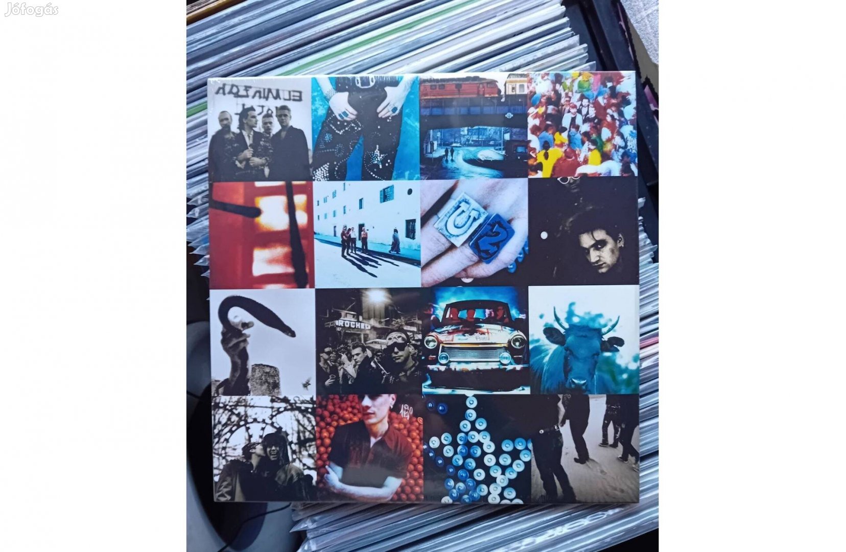 U2 - Achtung Baby Dupla Bakelit Lemez LP Bontatlan