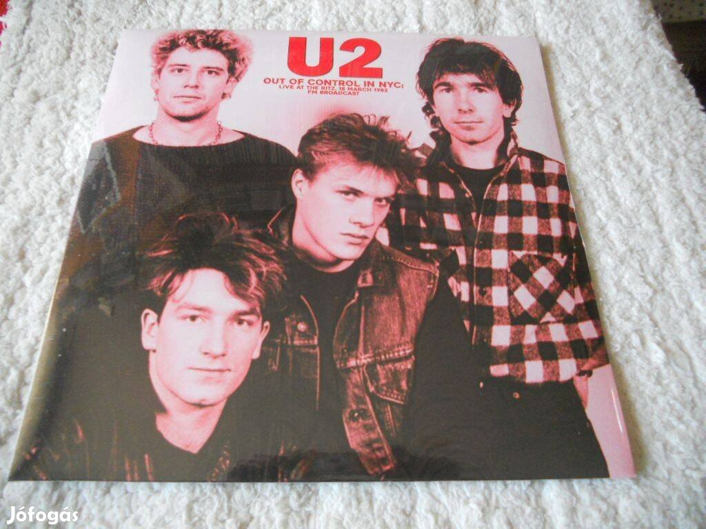 U2 : Out of control In NYC 1982 LP ( Új, Fóliás)