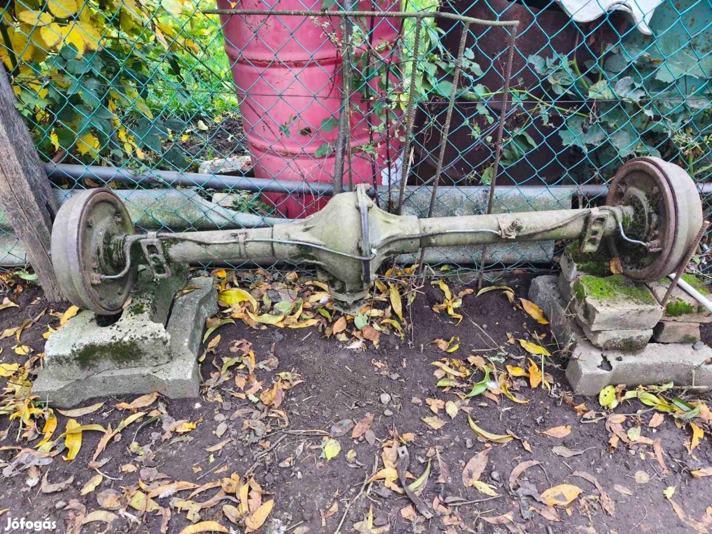 UAZ komplett hátsó híd