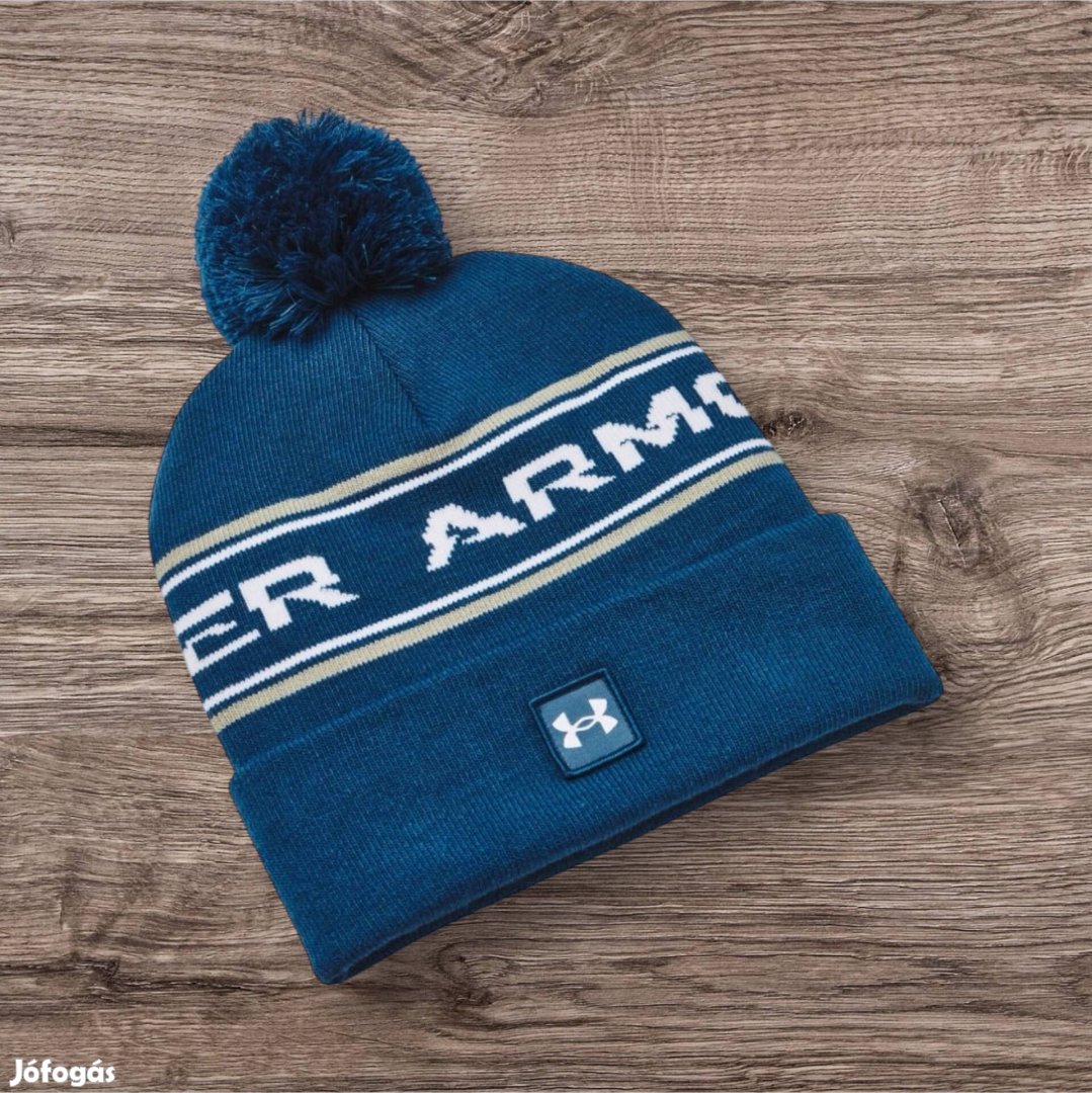 UA MEN S Halftime POM Beanie BLUE-MEN  