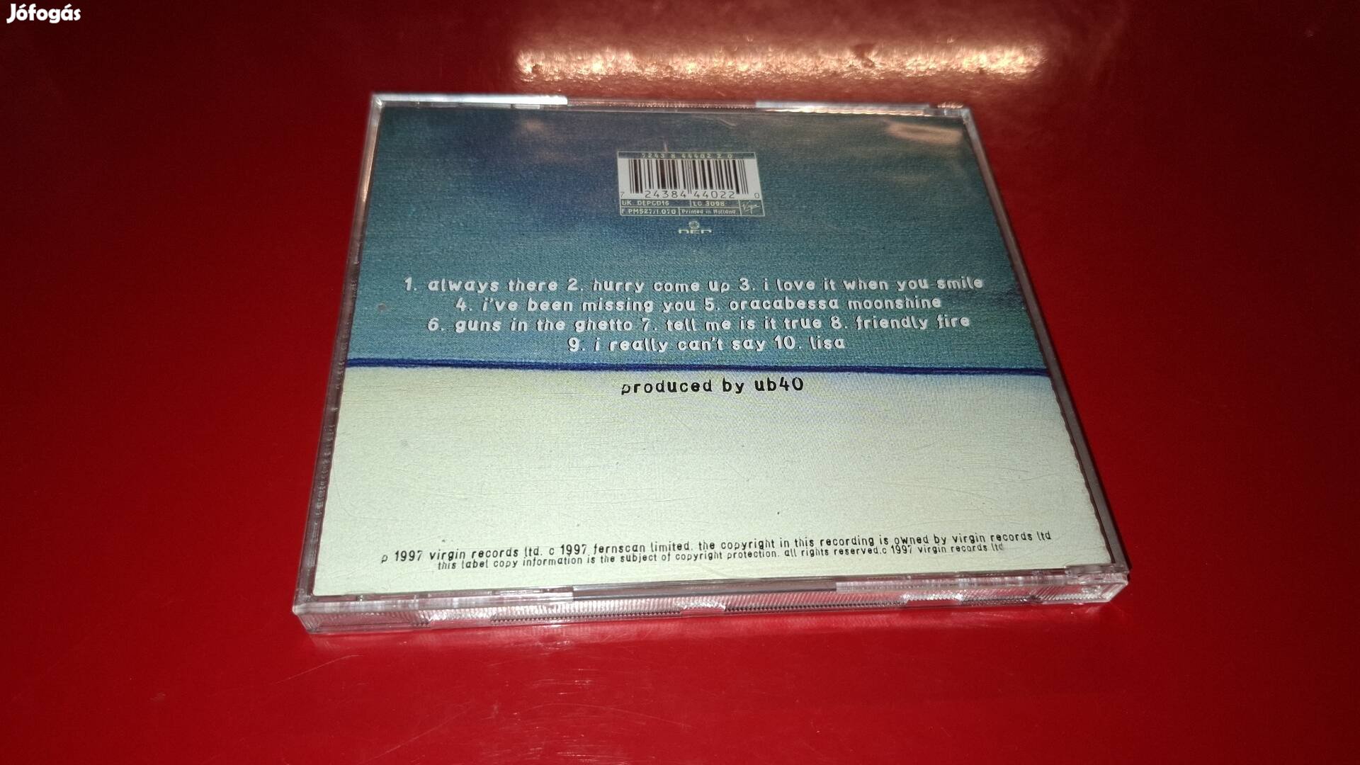 UB40 Guns in the Ghetto Cd 1997 UK