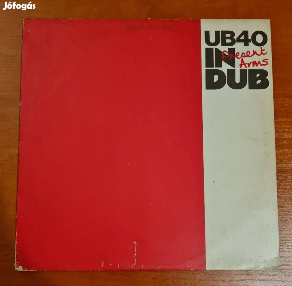 UB40 - Present Arms In Dub; LP, Vinyl, bakelit