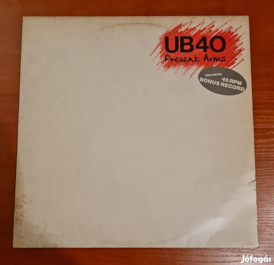 UB40 - Present Arms (incl. 7" single); LP, Vinyl, bakelit