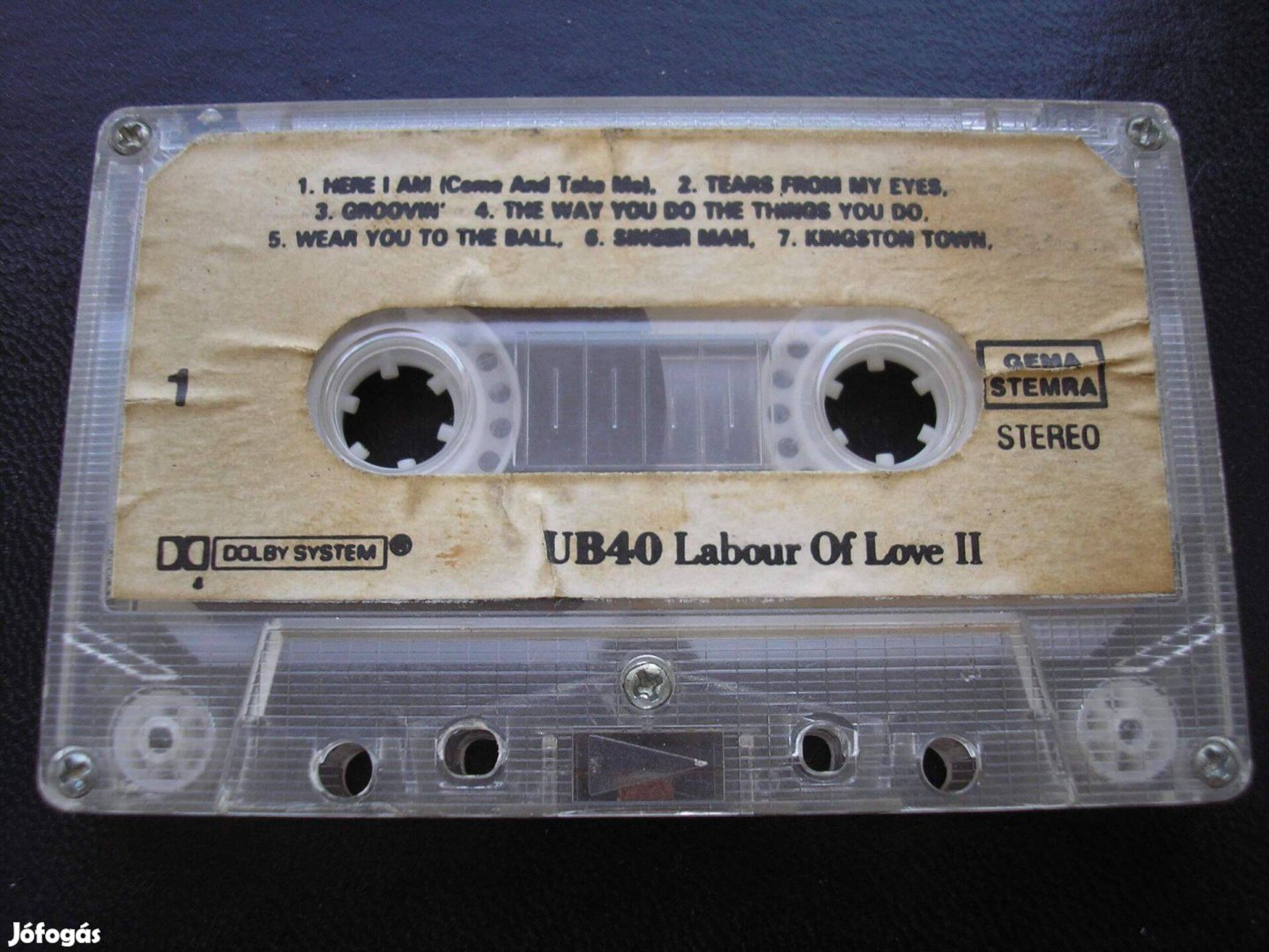 UB 40 -Labour of Love II. , gyári műsoros kazetta