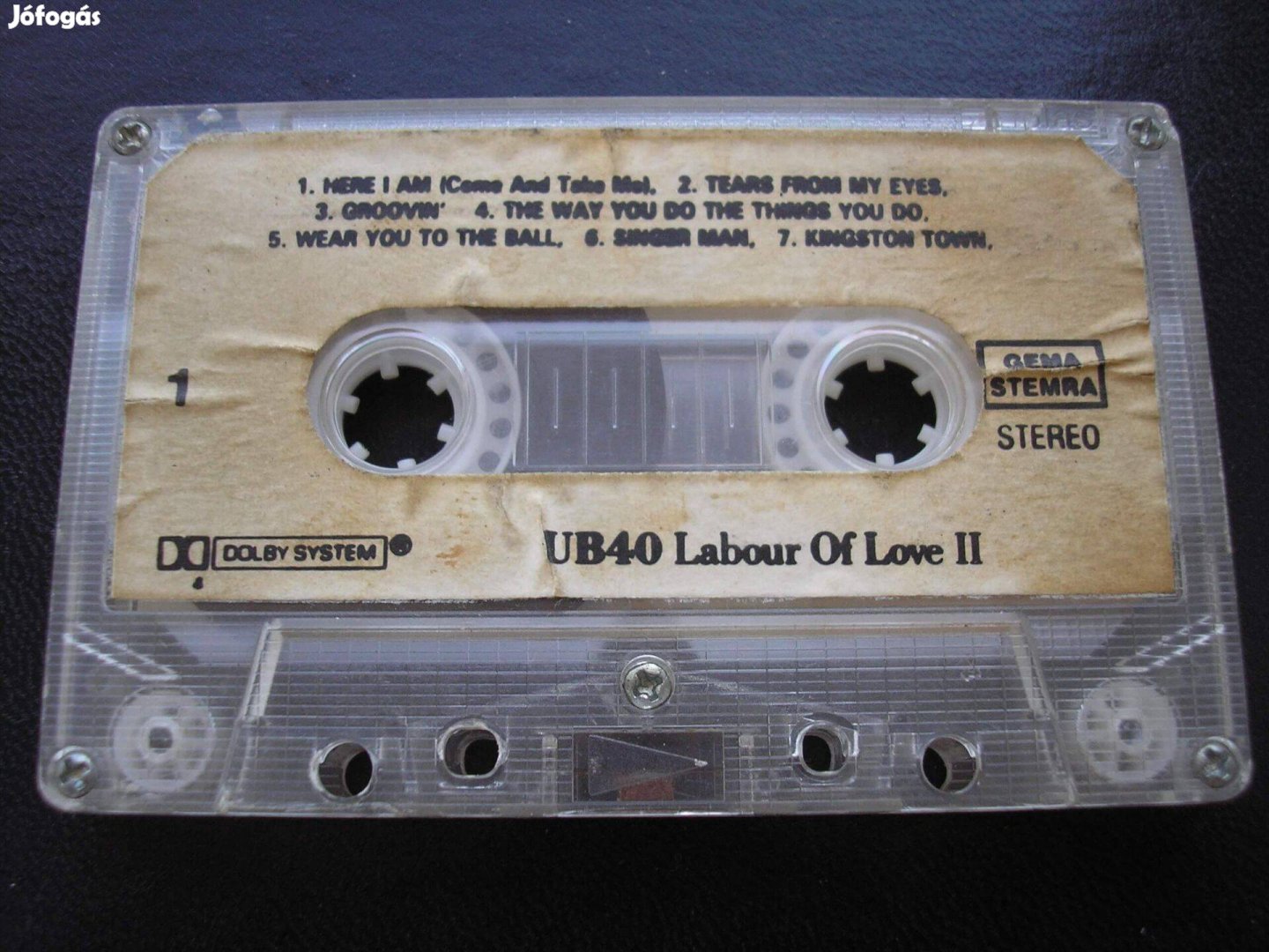 UB 40 -Labour of Love II. , gyári műsoros kazetta