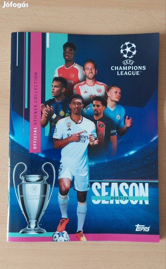 UEFA 2023-24 matrica gyűjtő album eladó-Új