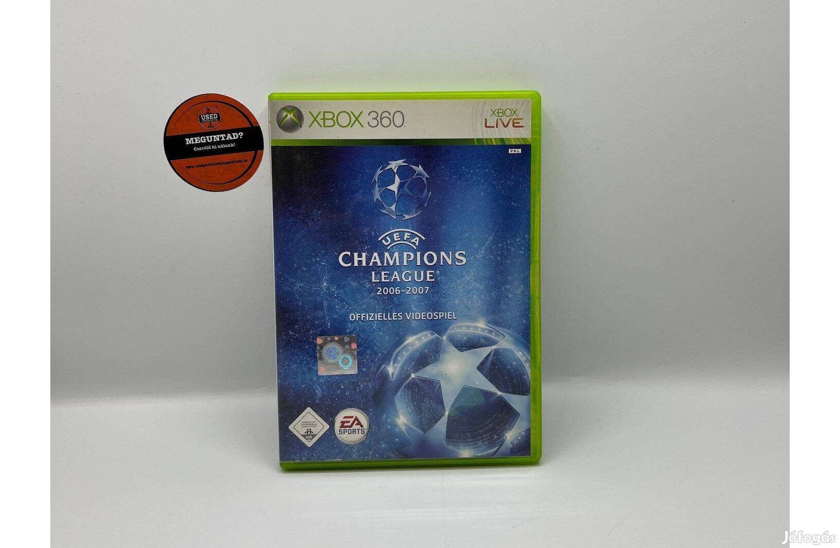 UEFA Champions League 2006-2007 - Xbox 360 játék, használt