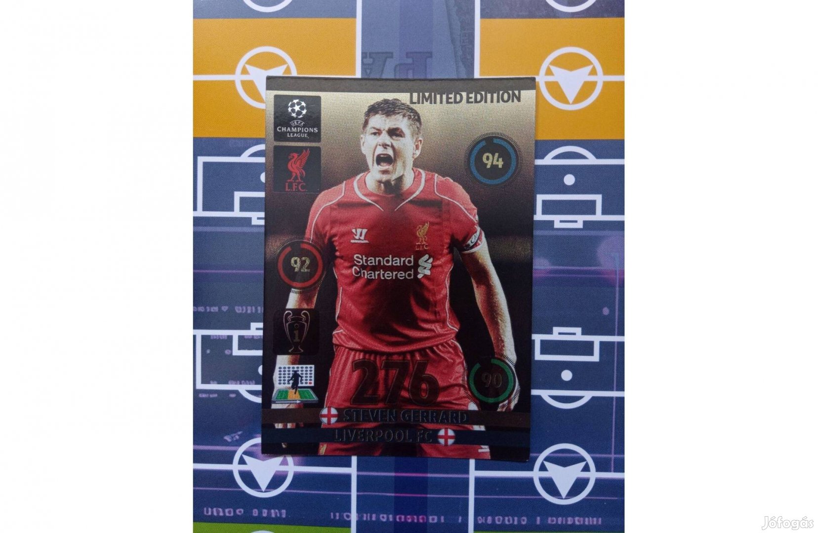 UEFA Champions League 2014-2015 Gerrard (Liverpool) Limited kártya