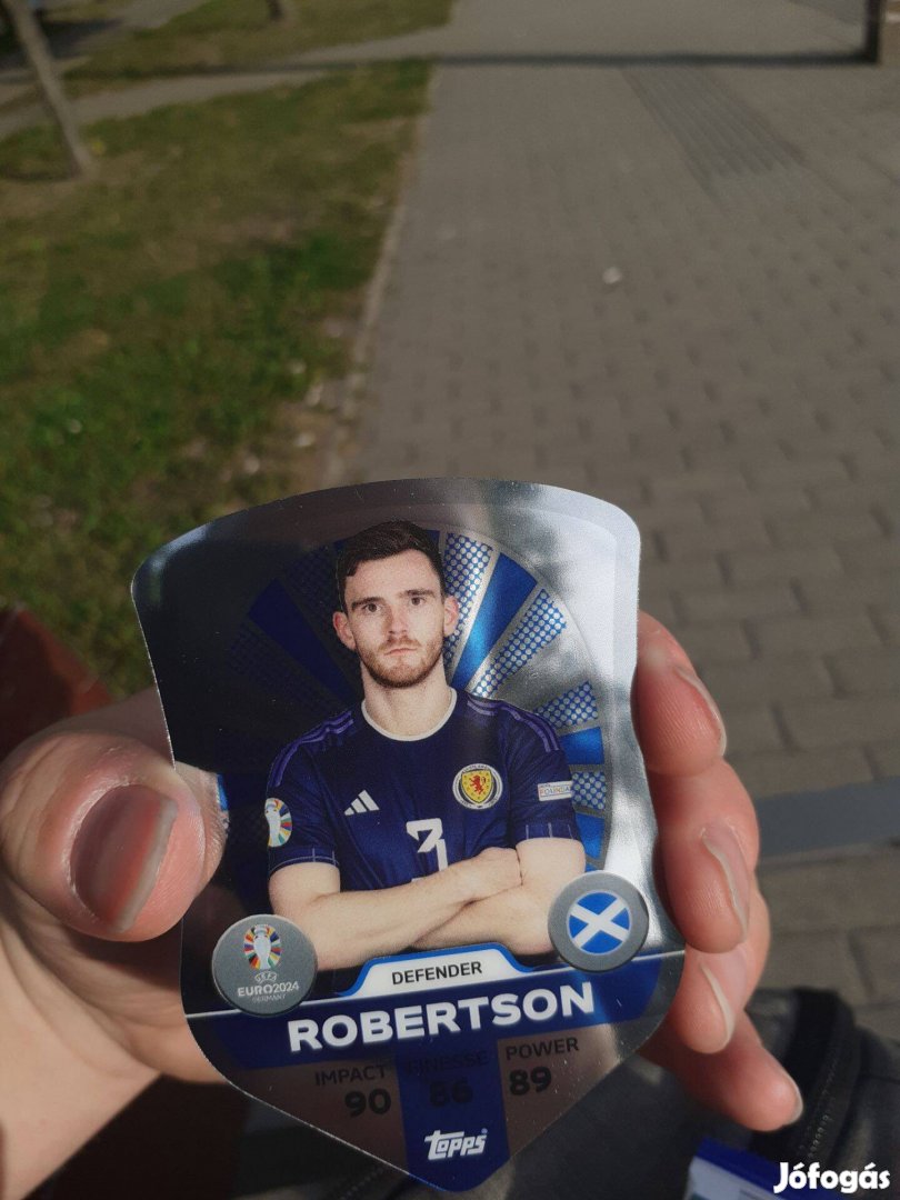 UEFA EURO 2024 Chrome Pro Elite Shield Andrew Robertson