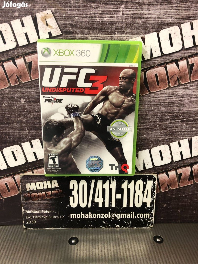 UFC 3 Undisputed Xbox 360