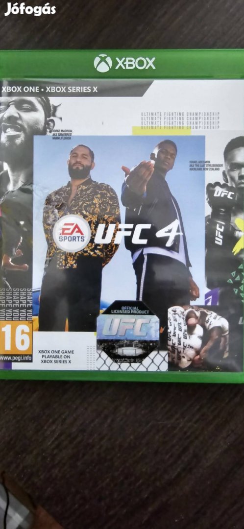 UFC 4 Xbox One használt játék Series X One S 