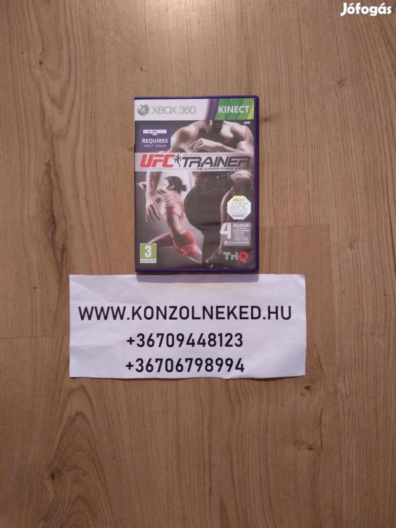 UFC Personal Trainer eredeti Xbox 360 játék