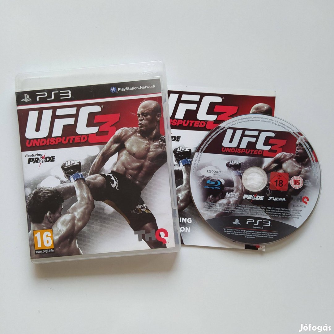 UFC Undisputed 3 PS3 Playstation 3