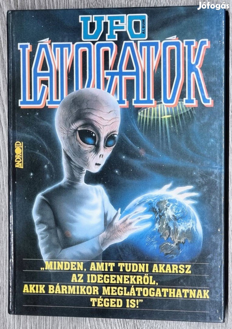 UFO Látogatók album (Android kiadó 1994, keménytáblás kötés)