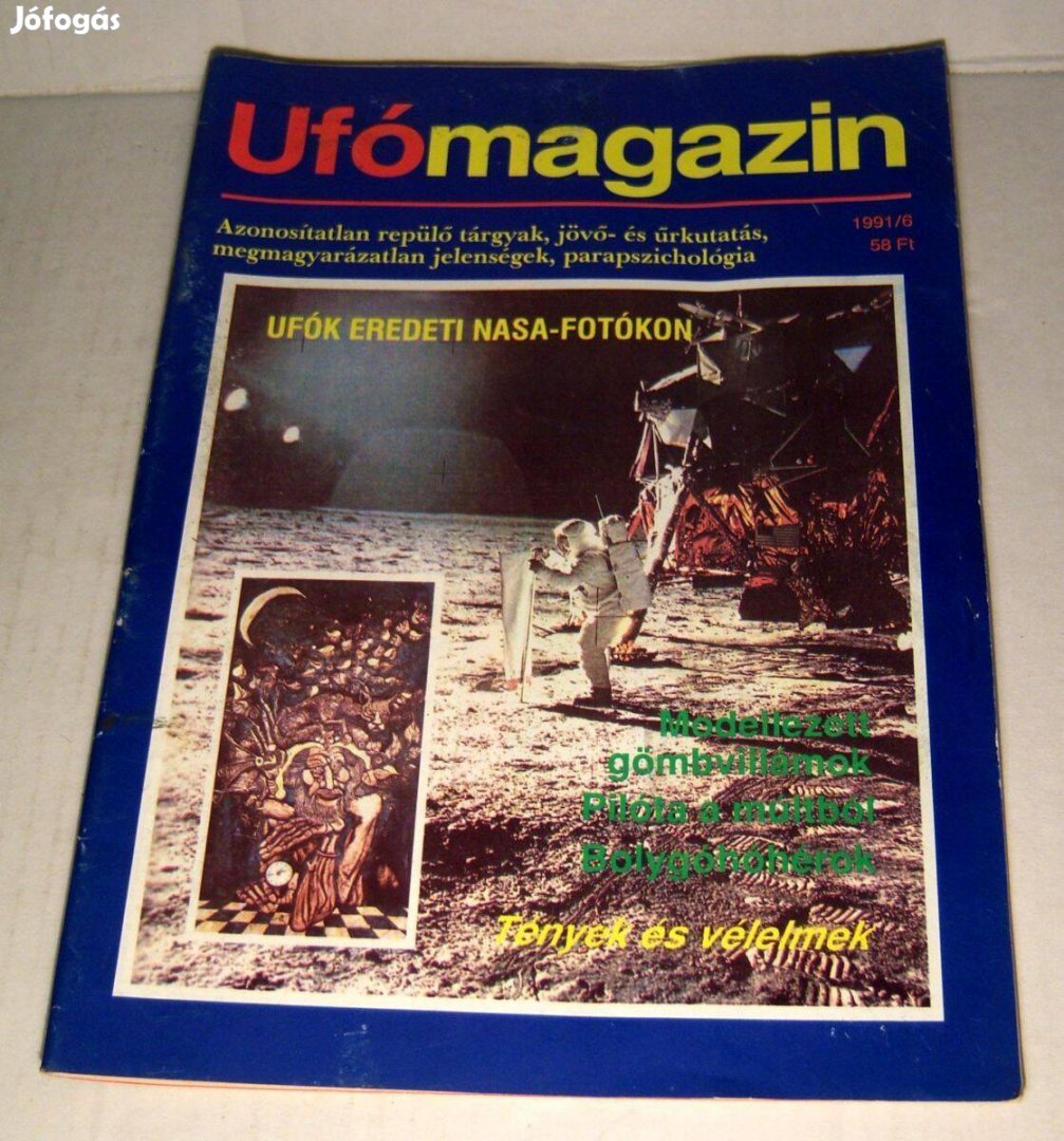 UFO Magazin 1991/6 November (9.szám) 4kép+tartalom