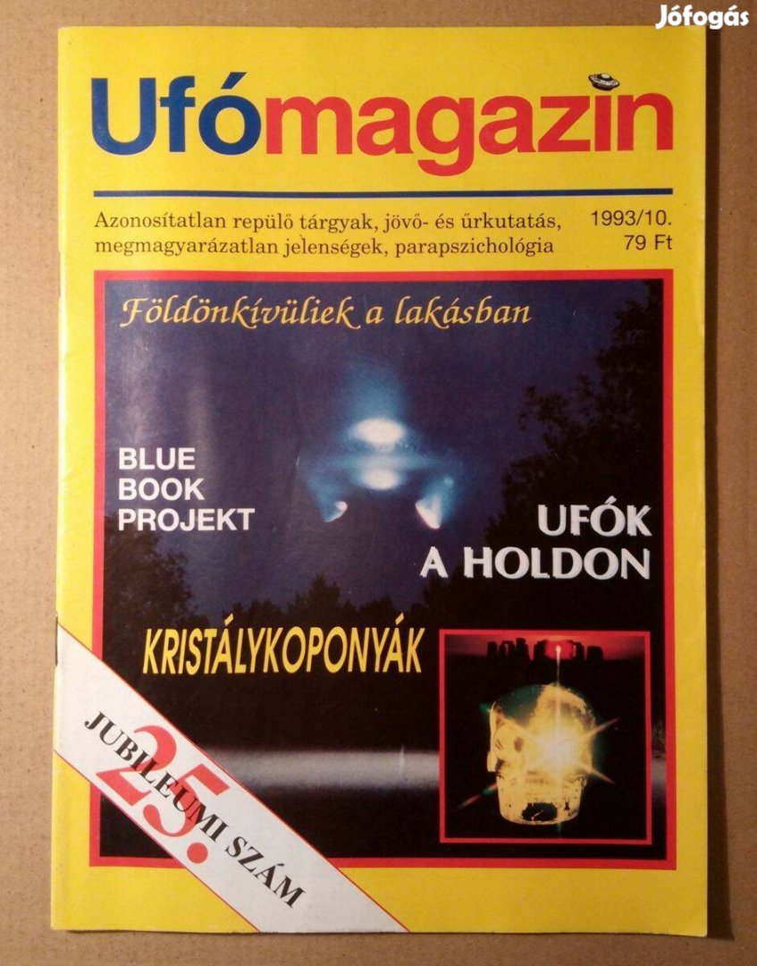 UFO Magazin 1993/10 Október (25.szám) 6kép+tartalom