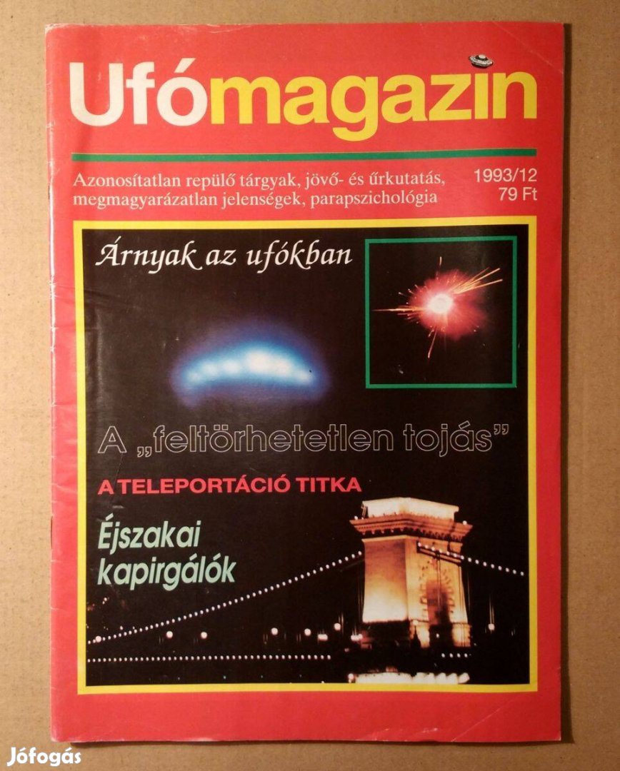 UFO Magazin 1993/12 December (27.szám) 6kép+tartalom