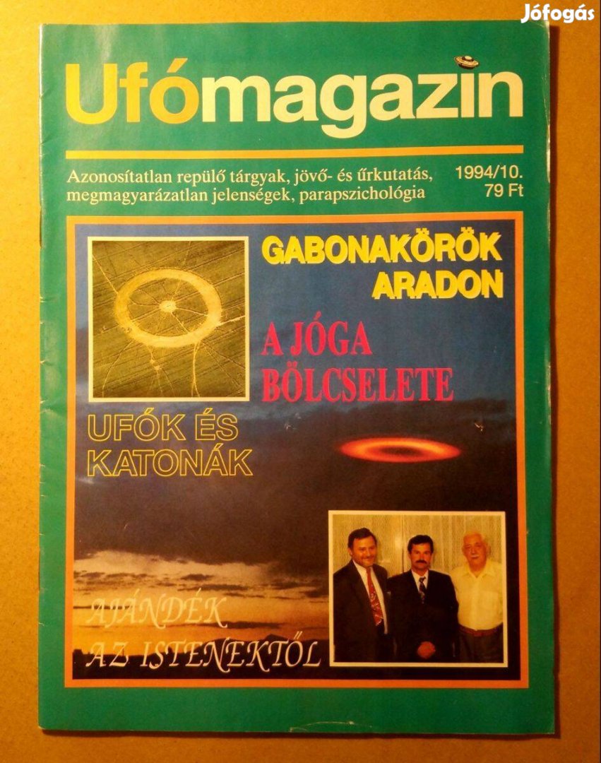 UFO Magazin 1994/10 Október (37.szám) 6kép+tartalom