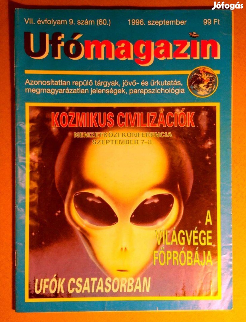 UFO Magazin 1996/9 Szeptember (60.szám) 6kép+tartalom