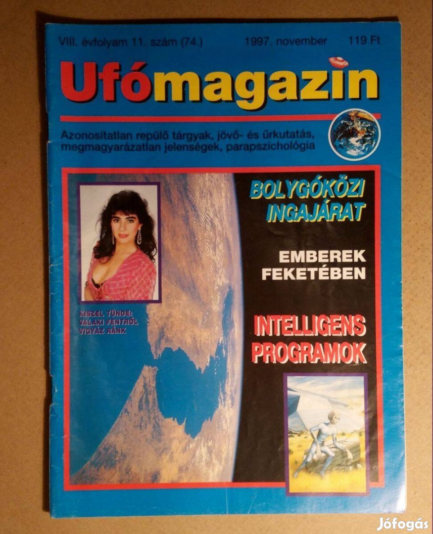 UFO Magazin 1997/11 November (74.szám) 6kép+tartalom