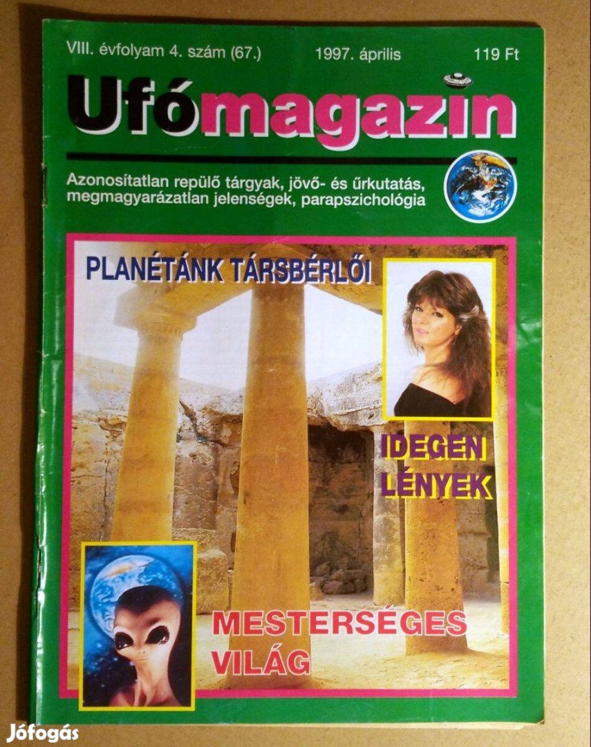 UFO Magazin 1997/4 Április (67.szám) 6kép+tartalom