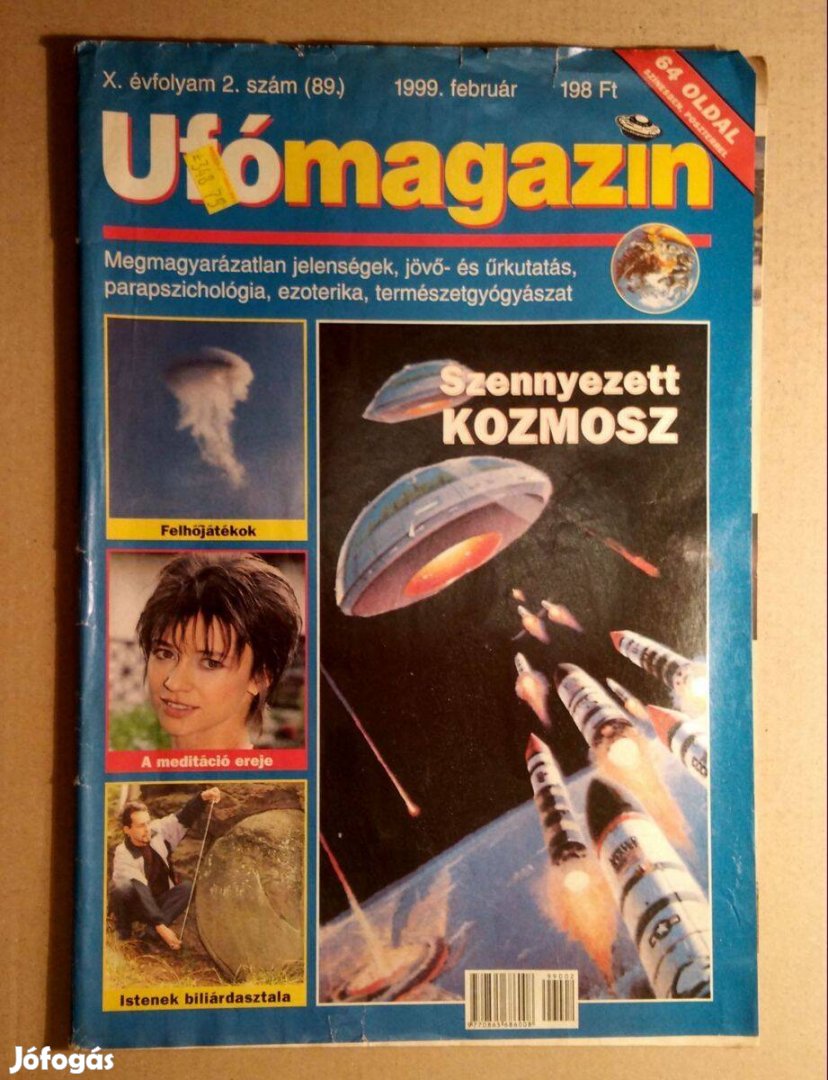 UFO Magazin 1999/2 Február (89.szám) 6kép+tartalom