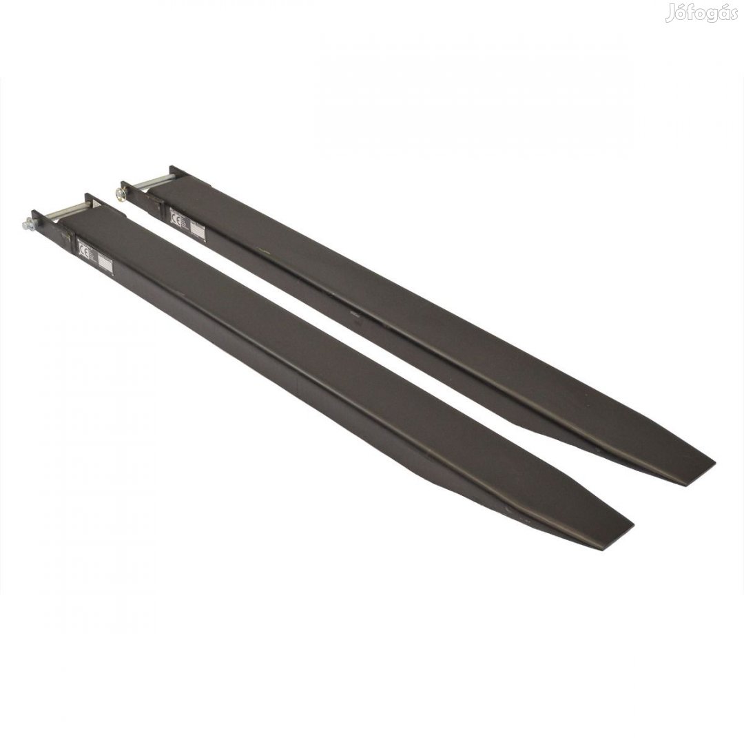 ÚJ 125x50x1.600 mm targonca villahosszabbító, villa hosszabító