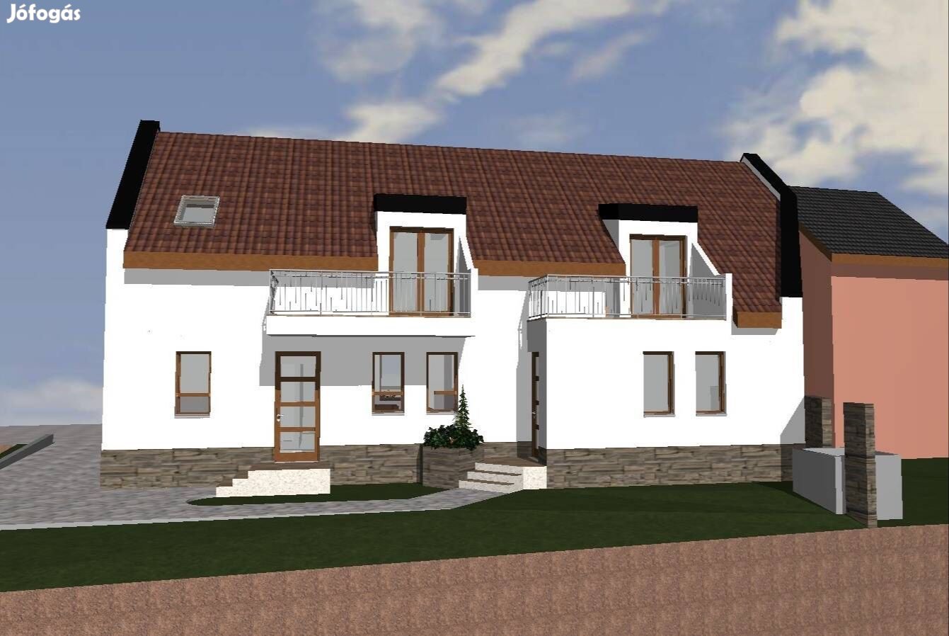 ÚJ ÉPÍTÉSŰ IKERHÁZ FÉLEK MÁR LEKÖTHETŐK!