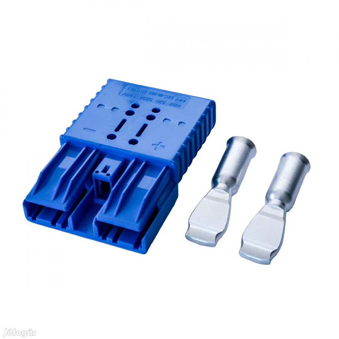 ÚJ XBE320/SBE320 48 V, kék targonca akkumulátorcsatlakozó