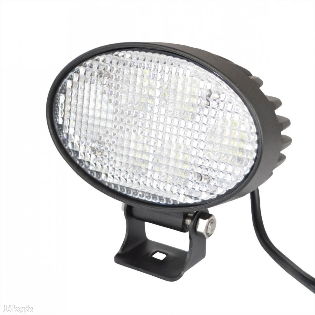ÚJ fekvő ovális LED targonca munkalámpa 10-80 V, 30 W