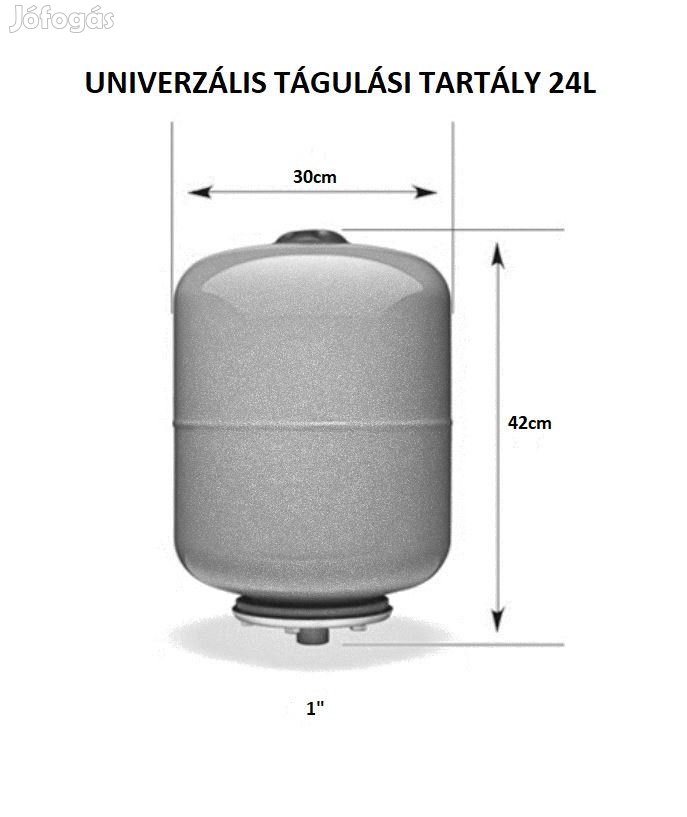 UNIVERZÁLIS TÁGULÁSI TARTÁLY 24L
