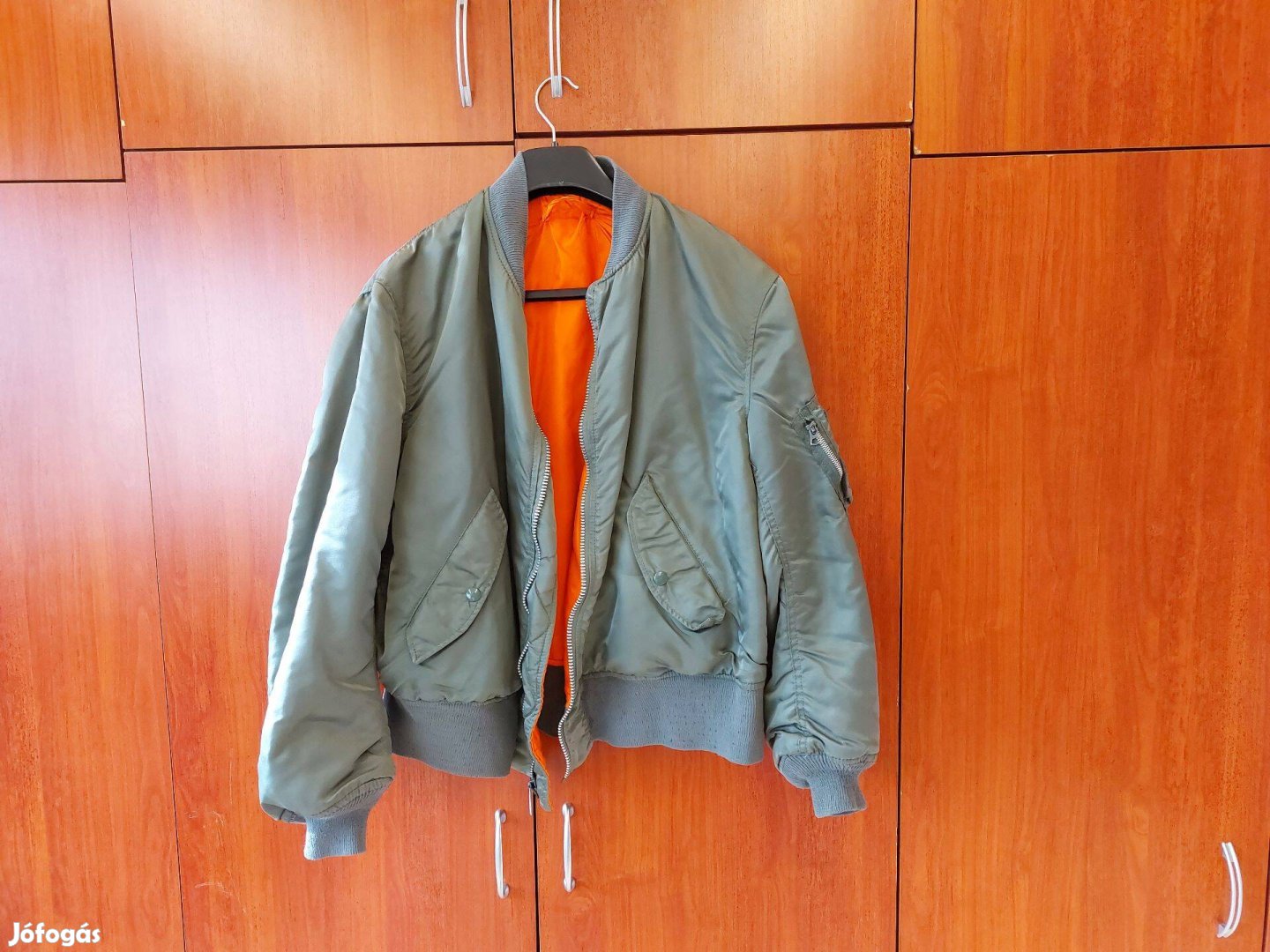 USAF MA-1 Flight Jacket (zöld), X-Large, használt