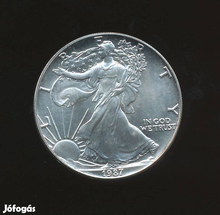 USA 1 oz ezüst 1987, Silver Eagle