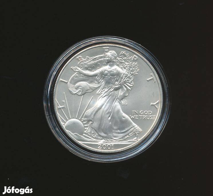 USA 1 oz ezüst 2001, Silver Eagle