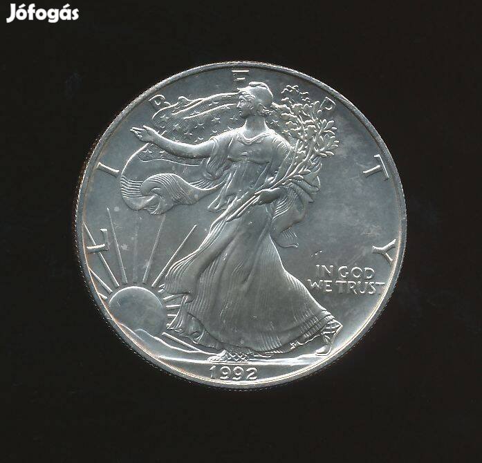 USA 1 uncia ezüst 1992, Ezüst sas