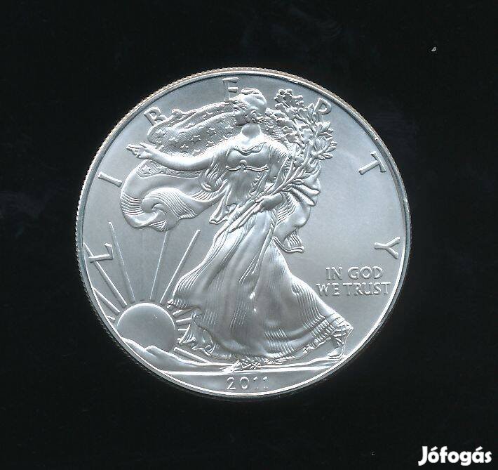 USA 1 uncia ezüst 2011, Ezüst sas