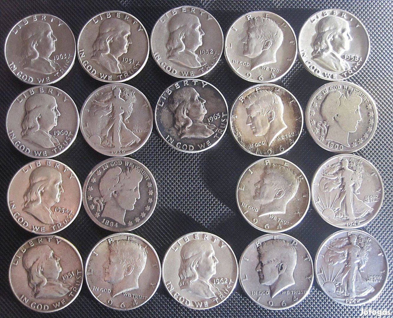 USA Half Dollar 1894-1964