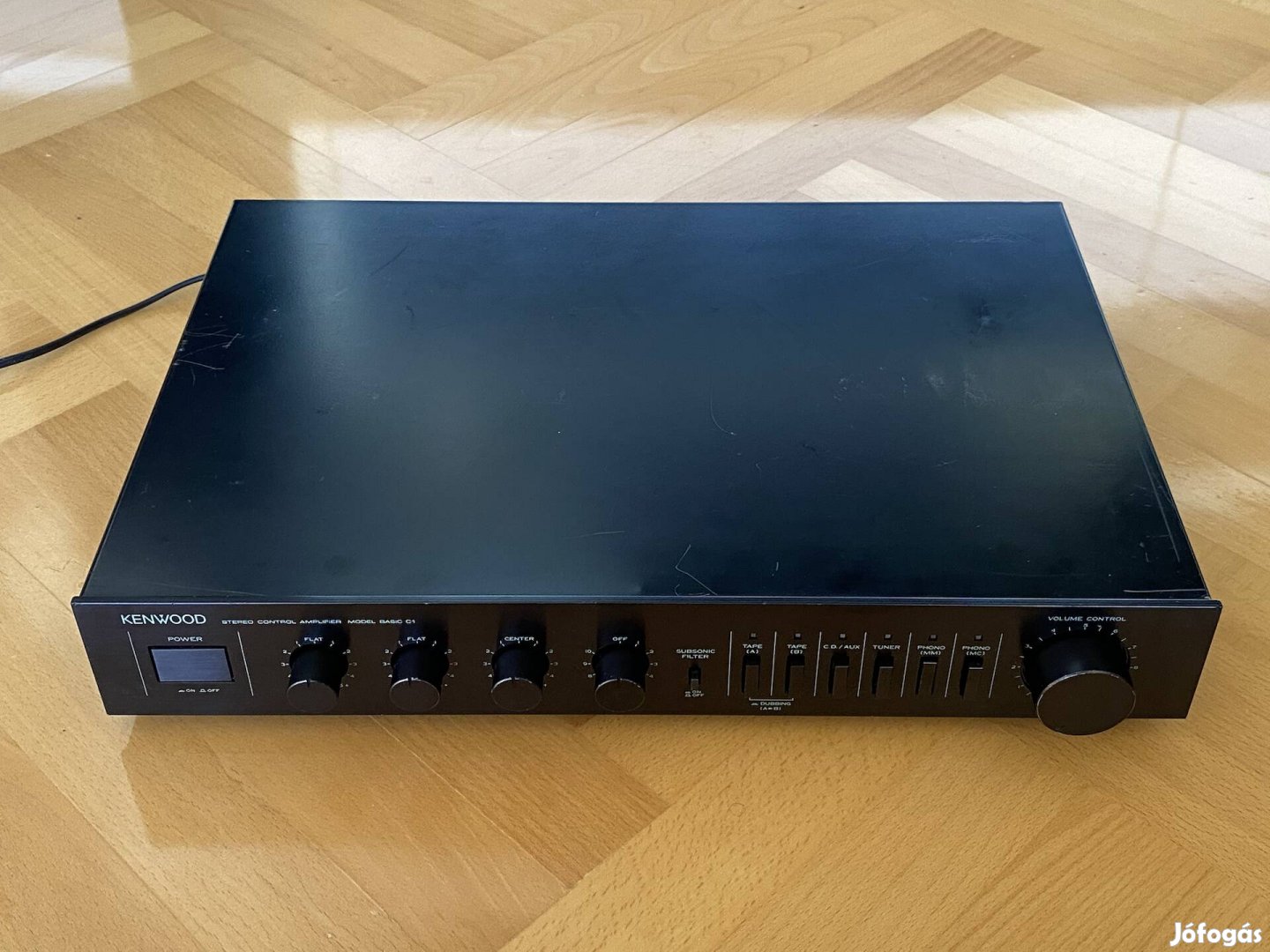 USA Kenwood Basic C1 sztereo előerősítő preamp MC MM phono #80984