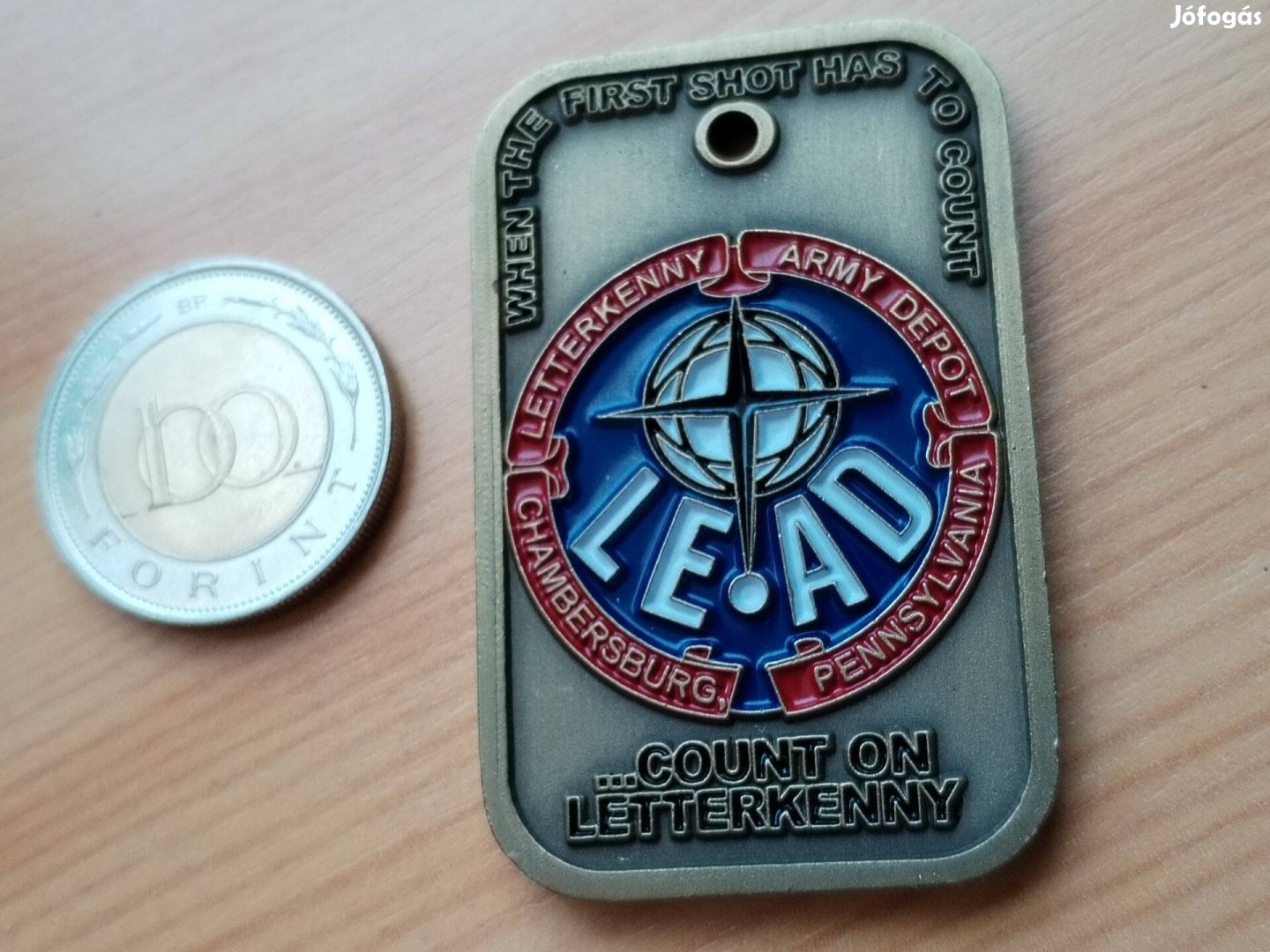 USA Pennsylvania Törzsörmesteri Bajtársiasági érem