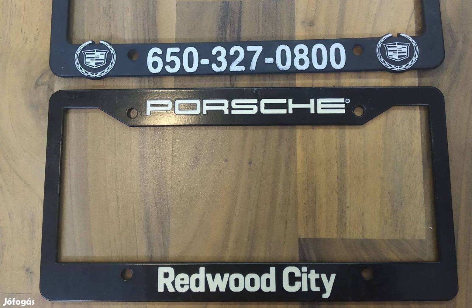 USA Porsche Redwood City - Fém szinterezett Rendszámtáblakeret