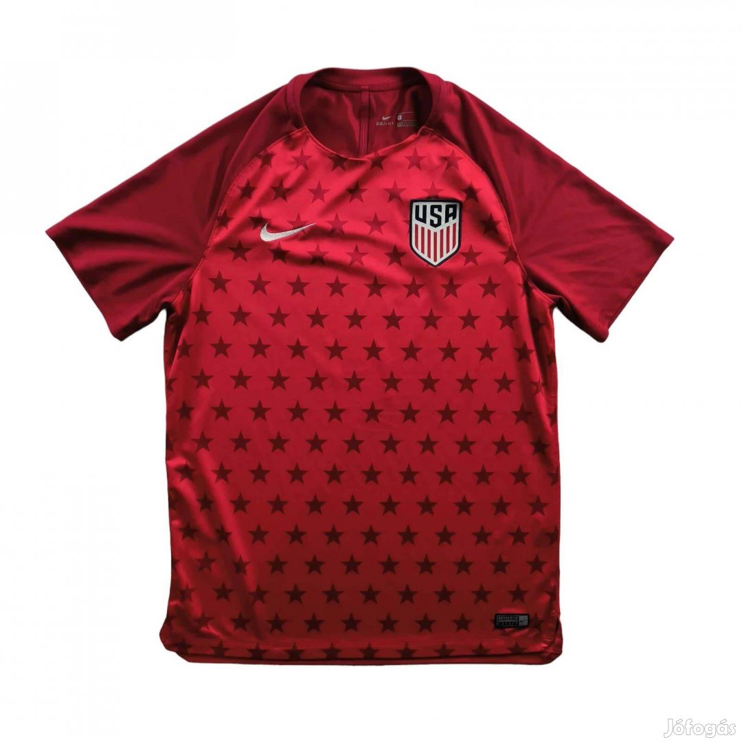 USA válogatott 2018 Nike Pre-Match training foci mez L-es