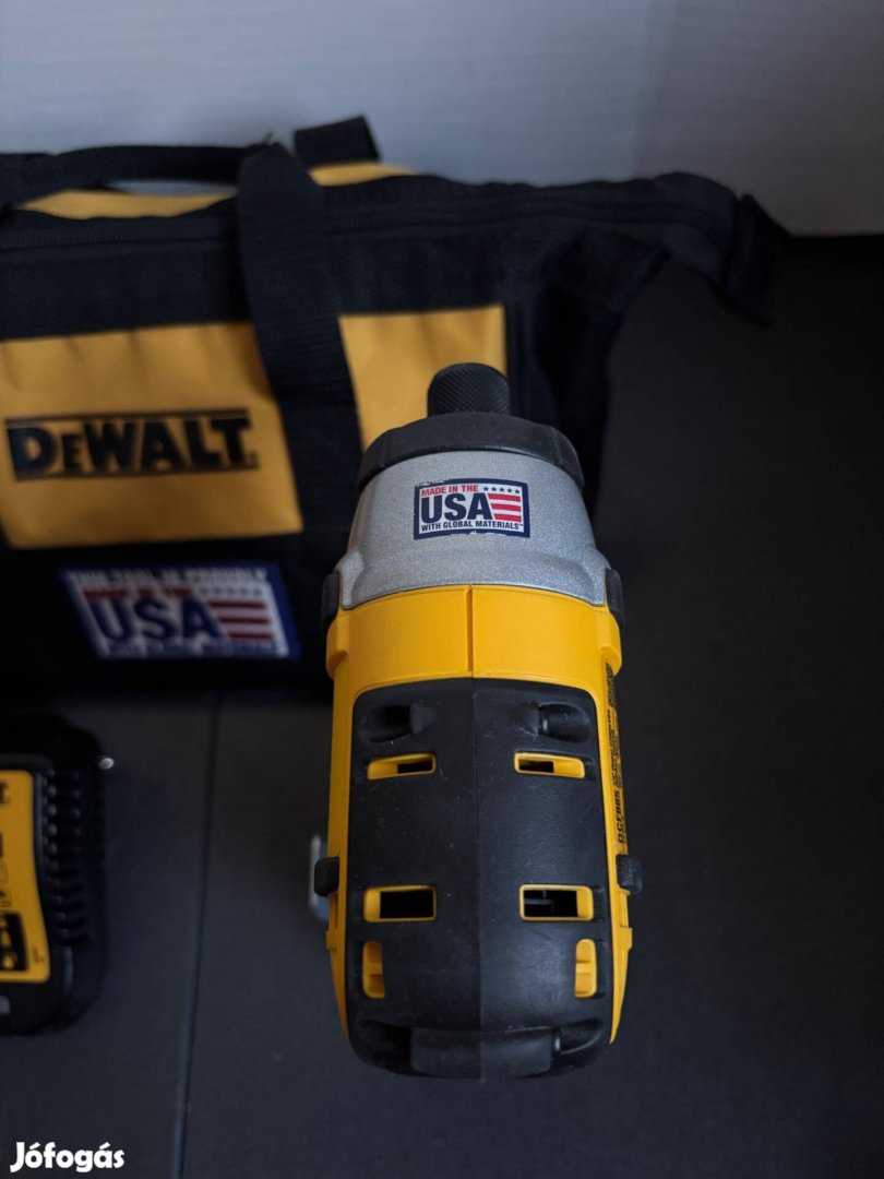 USA verziós 20V-os Dewalt DCF885 akkus ütvecsavarozó szett